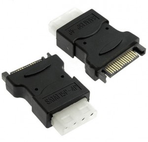 Phobya Sata male to 4-pin Molex adapter /1024464/