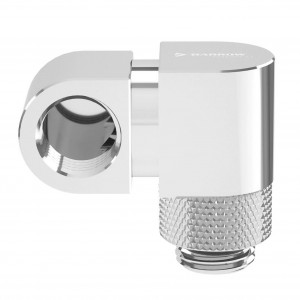 Barrow 360 fokos G1/4 hüvelykes adapter, 21 mm eltolás – ezüst (TX360PX-21 S)