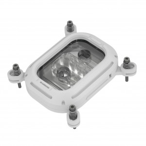 Barrow Kepler-sorozatú CPU vízhűtő, Intel LGA 1700/1851 – fehér (LTHO-04N W)