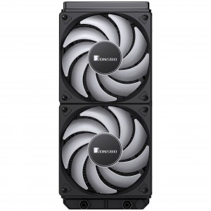 Jonsbo TG-240 AiO vízhűtés, ARGB – 240 mm, fekete (TG-240B)