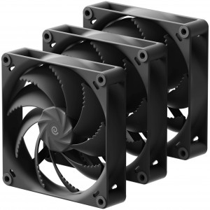 HAVN H14 PWM ventilátor – 3 db-os csomag, 140 mm, fekete (HVN-FS-H1430-02-TRI)
