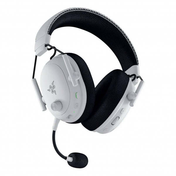 Razer BlackShark V3 Pro vezeték nélküli gamer fejhallgató, hibrid ANC – fehér (RZ04-05400200-R3M1)