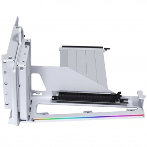 Lian Li függőleges GPU-tartó készlet, PCIe 5.0 riser kábellel – fehér (G89.VG4-5-V4W.00)