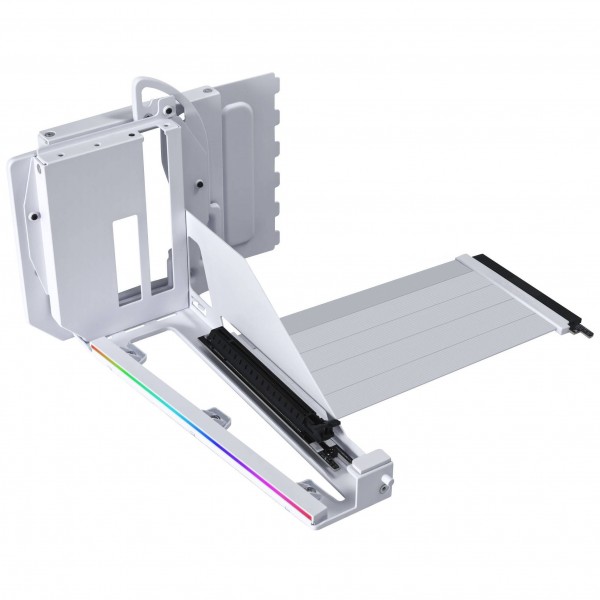 Lian Li függőleges GPU-tartó készlet, PCIe 5.0 riser kábellel – fehér (G89.VG4-5-V4W.00)