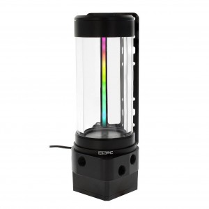 XSPC QX5 Photon 170 szivattyú-AGB-kombináció, D5 szivattyú, ARGB – fekete (5060596651661)
