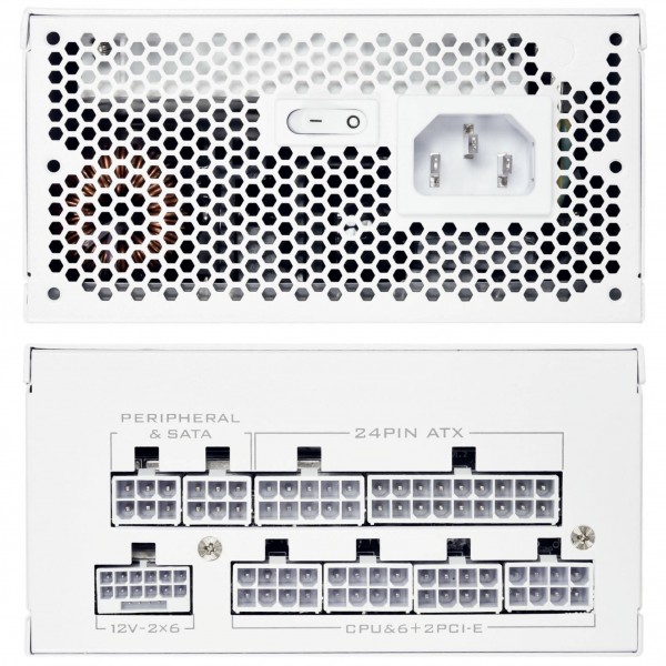 Lian Li SP750 V2 Gold tápegység – 750 watt, fehér (G9P.SP0750G.W000.EU)