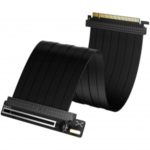 TRYX STRING PCIe 5.0 x16 riser kábel, 200mm - fekete (A-S200C-PCI5-G0K)