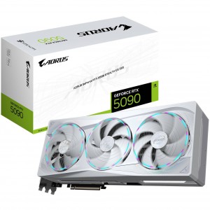 GIGABYTE AORUS GeForce RTX 5090 Stealth ICE 32G, 32768 MB GDDR7 (GV-N5090AORUSST ICE-32GD)
