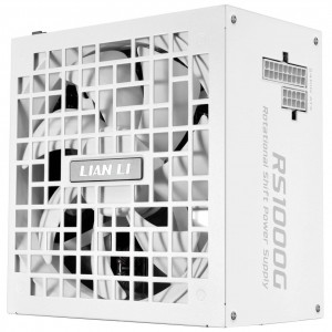 Lian Li RS sorozatú 80 PLUS Gold tápegység, ATX 3.1, moduláris - 1000 watt, fehér (G9P.RS1000G.W000.EU)