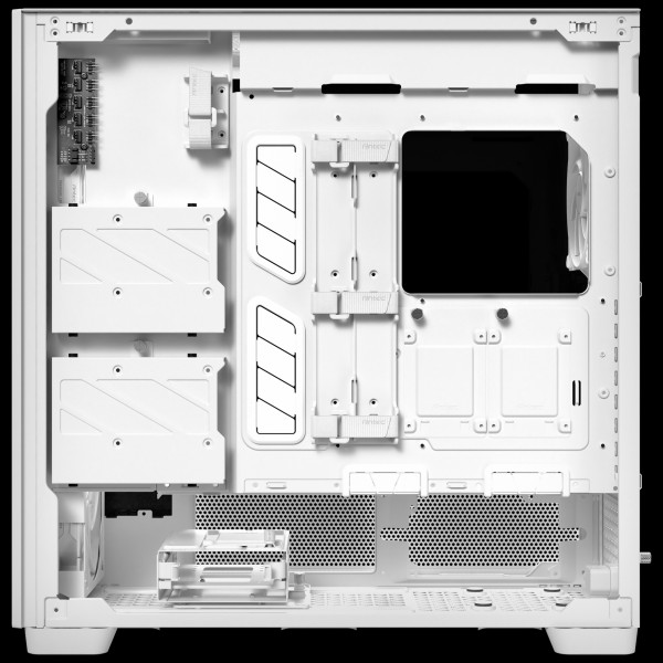 Antec Flux Pro PC-ház, Full-Tower, E-ATX, edzett üveg – fehér (0-761345-10156-1)