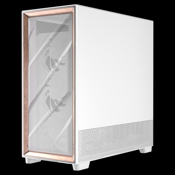 Antec Flux Pro PC-ház, Full-Tower, E-ATX, edzett üveg – fehér (0-761345-10156-1)