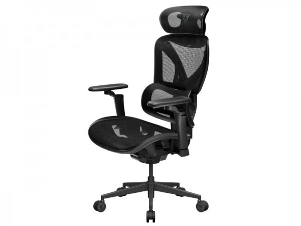 ThunderX3 XTC Pro 360 Ergonomic, Mesh, Fekete Gamer szék (XTC Pro 360 - Mesh Black)
