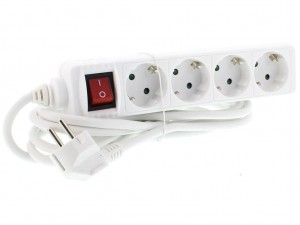 Well Hálózati elosztó 4DIN 3m White (EXTS-4S3M-SW-WL)