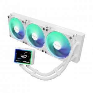 ASROCK Challenger 360 digitális vízhűtés, fehér (90-ACLA36-WAAGA6)