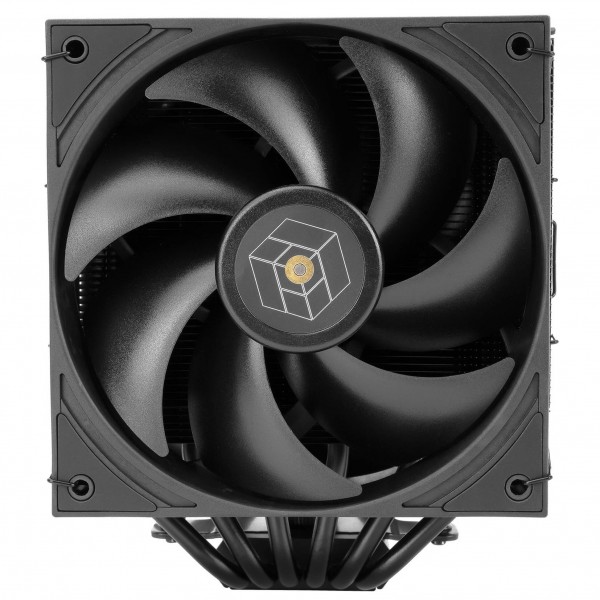 Thermalright Royal Pretor 130 CPU hűtő, duál torony - 1x 120mm, 1x 130mm, fekete (ROYAL PRETOR 130 BLACK)