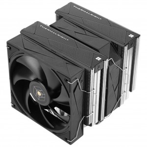 Thermalright Royal Pretor CPU hűtő, kettős torony - 120mm és 130mm, fekete (ROYAL PRETOR 130)