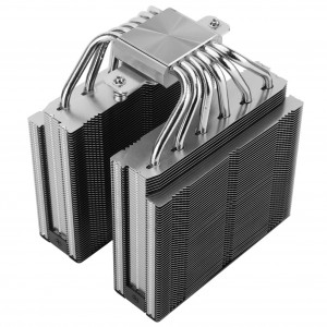 Thermalright Royal Pretor CPU hűtő, kettős torony - 120mm és 130mm, fekete (ROYAL PRETOR 130)