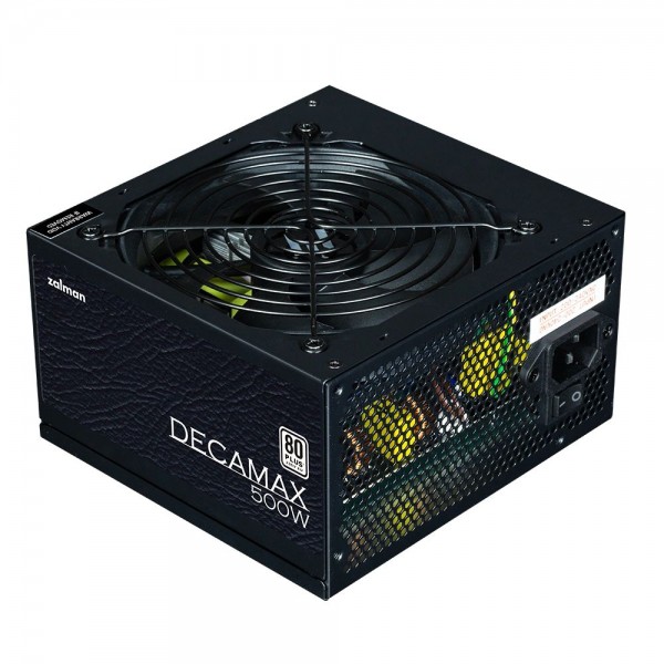 Zalman Decamax ZM500-LX3, 500 W-os 80Plus tápegység (ZM500-LX3)