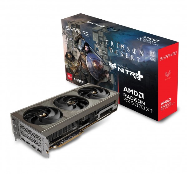 Sapphire Nitro+ Radeon RX 9070 XT OC Crimson Desert 16384 MB GDDR6 (11348-10-20G)