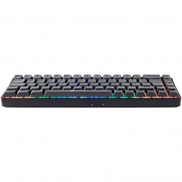 GAMIAC TKL69G SF gamer billentyűzet, Kailh Red kapcsolók, RGB - fekete/szürke (GAKM-G69DW14.11)