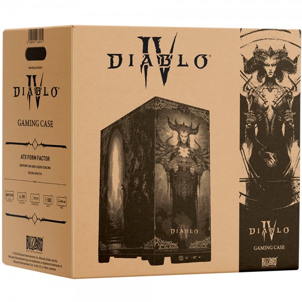 Diablo IV – Lilith PC Gaming Case Limited Edition 200db - ATX /FBLPCD4LILITH24FT/
