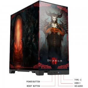 Diablo IV – Lilith PC Gaming Case Limited Edition 200db - ATX /FBLPCD4LILITH24FT/