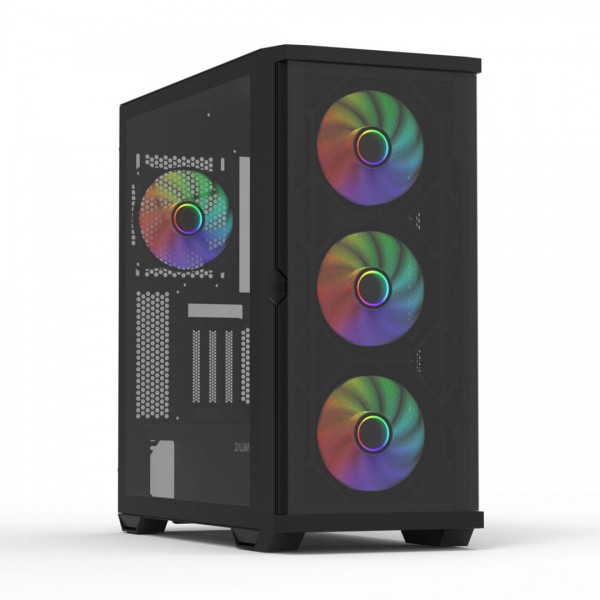 Zalman Z10 DUO táp nélküli ablakos ház fekete /Z10 DUO/
