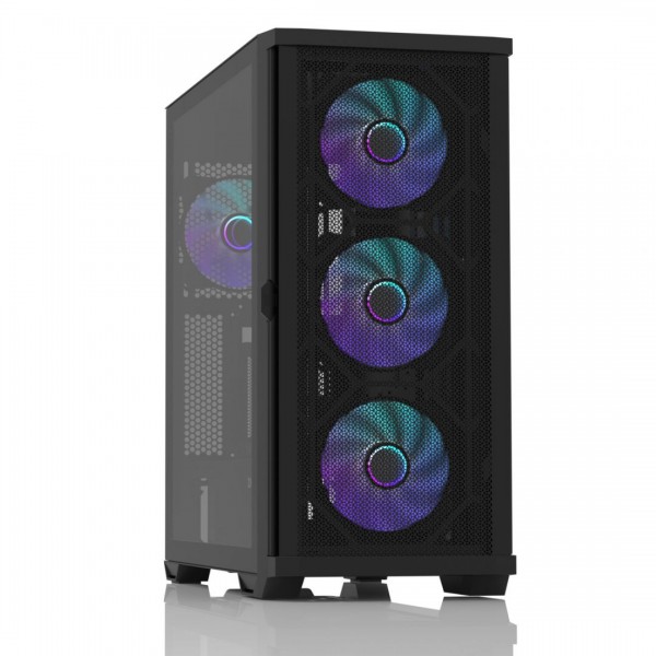 Zalman Z10 DUO táp nélküli ablakos ház fekete /Z10 DUO/