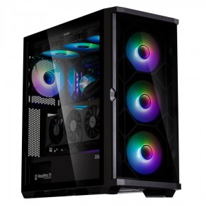Zalman Z10 DUO táp nélküli ablakos ház fekete /Z10 DUO/