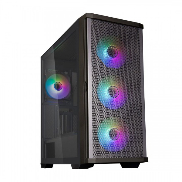 Zalman Z10 DUO táp nélküli ablakos ház fekete /Z10 DUO/