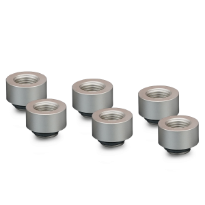 Thermal Grizzly DeltaMate Extender adapter - MF10, matt nikkel, 6 db-os csomag (TG-DM-FIT-6206) (TG-DM-FIT-6206)