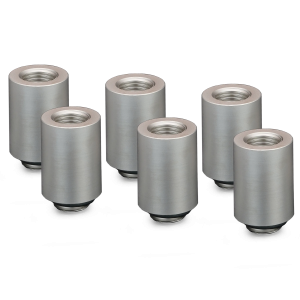 Thermal Grizzly DeltaMate Extender adapter - MF28, matt nikkel, 6 db-os csomag (TG-DM-FIT-6208)