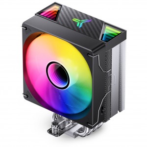 Jonsbo CR-1000 V3 PRO CPU-hűtő, PWM, ARGB - Fekete (CR-1000 V3 PRO ARGB BLACK)
