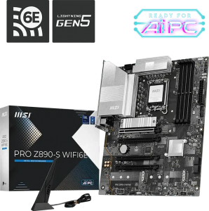 MSI PRO Z890-S WIFI6E DDR5 ATX Intel S1851 7E54-010R (7E54-010R)