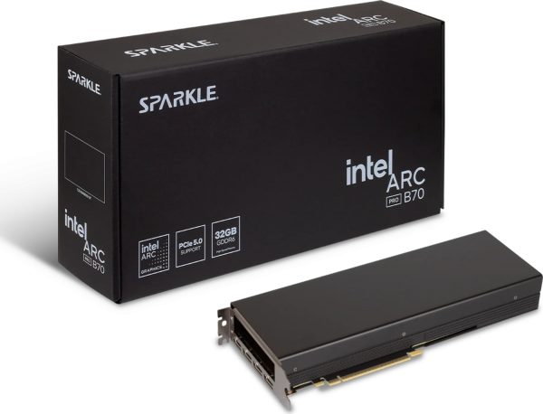 Sparkle Intel ARC Pro B70 Passiv 32 GB GDDR6 SBP70B-32G Retail (SBP70B-32G)