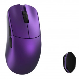 WLMouse YING Magnézium vezeték nélküli gaming egér, PAW3950HS, 8K Polling, OMRON optikai kapcsolók - lila (YINGMG-PURPLE-O)
