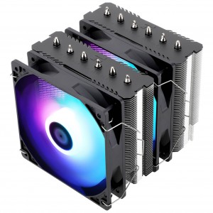 Thermalright Peerless Assassin 120 SE A-RGB CPU-hűtő – 120 mm – fekete (PA120 SE ARGB 1700)