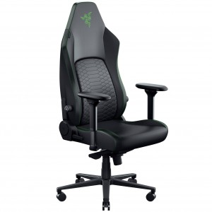 Razer Iskur V2 NewGen ergonomikus gaming szék - fekete/zöld (RZ38-04900700-R3G1)