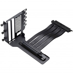 PHANTEKS GPU-Bracket II vertikális GPU tartó, PCI-E 4.0 x16 riser kábel, 22 cm, fekete (PH-VGPUKT4.0_03R)