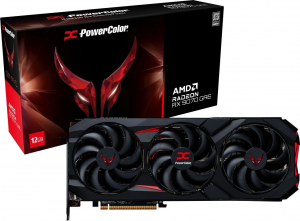 PowerColor Red Devil Radeon RX 9070 GRE videokártya 12GB GDDR6 (RX9070GRE 12G-E/OC)
