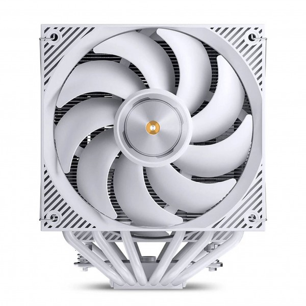 Jonsbo CC90 Black két tornyos processzorhűtő, 285 W TDP, szegmenses kijelzővel (CC90 WHITE)