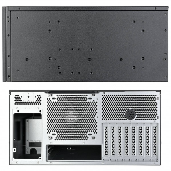 SilverStone RM53-502 5U rackbe szerelhető szerverház SSI-EEB támogatással (SST-RM53-502)