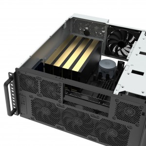 SilverStone RM53-502 5U rackbe szerelhető szerverház SSI-EEB támogatással (SST-RM53-502)