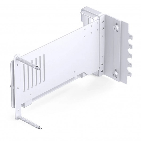 Jonsbo A50 White vertikális videokártya-tartó 175 mm-es PCIe 5.0 Riser kábellel (A50 WHITE)