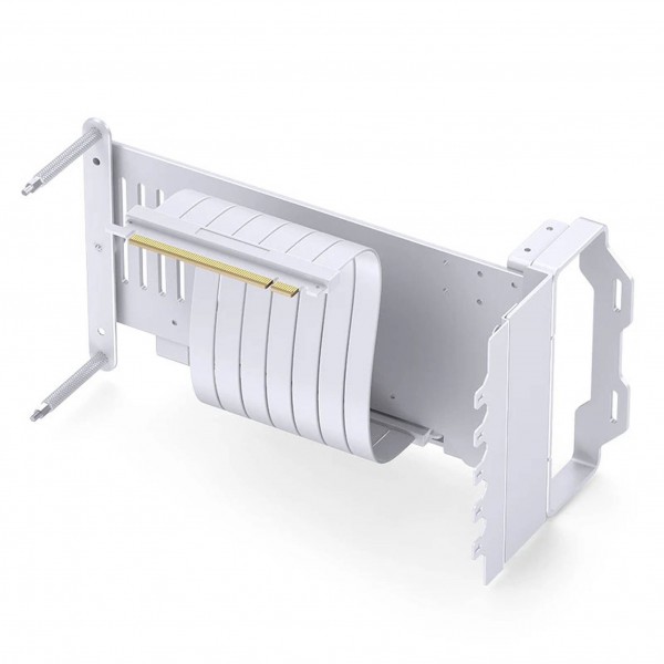 Jonsbo A50 White vertikális videokártya-tartó 175 mm-es PCIe 5.0 Riser kábellel (A50 WHITE)