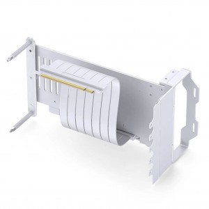 Jonsbo A50 White vertikális videokártya-tartó 175 mm-es PCIe 5.0 Riser kábellel (A50 WHITE)