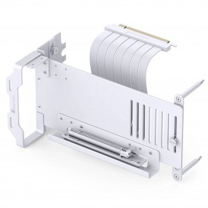 Jonsbo A50 White vertikális videokártya-tartó 175 mm-es PCIe 5.0 Riser kábellel (A50 WHITE)