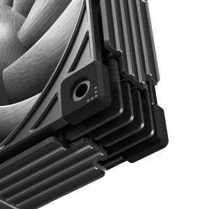 Sudokoo Mach120 PWM 3 darabos 120 mm-es házventilátor készlet fekete (R-MACH120-GYWPN3-GAS)
