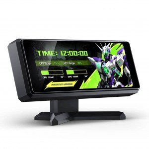 Jonsbo DS339 Mini Display 3,39 hüvelykes IPS kijelző (DS339 Black)