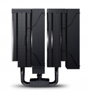 Jonsbo CC90 Black Dual Tower processzorhűtő, 285 W TDP, 130 mm PWM ventilátorral (CC90 Black)